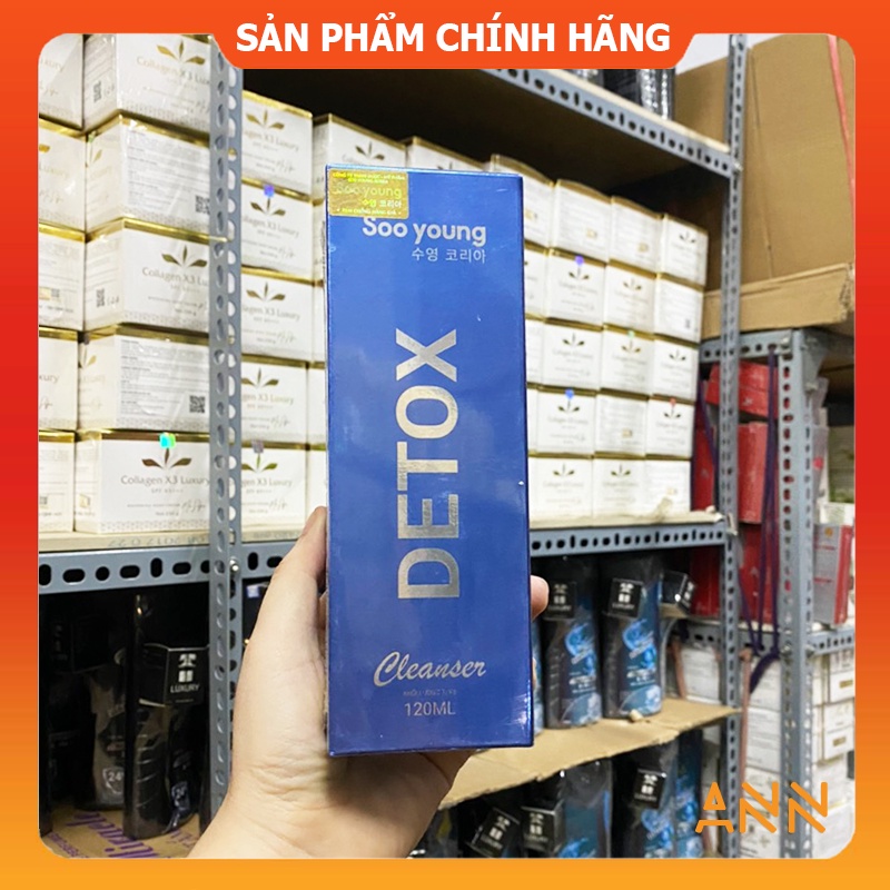 [Chính hãng] Sữa Rửa Mặt Detox Cleanser Soo Young - Mỹ Phẩm Soo Young Korea