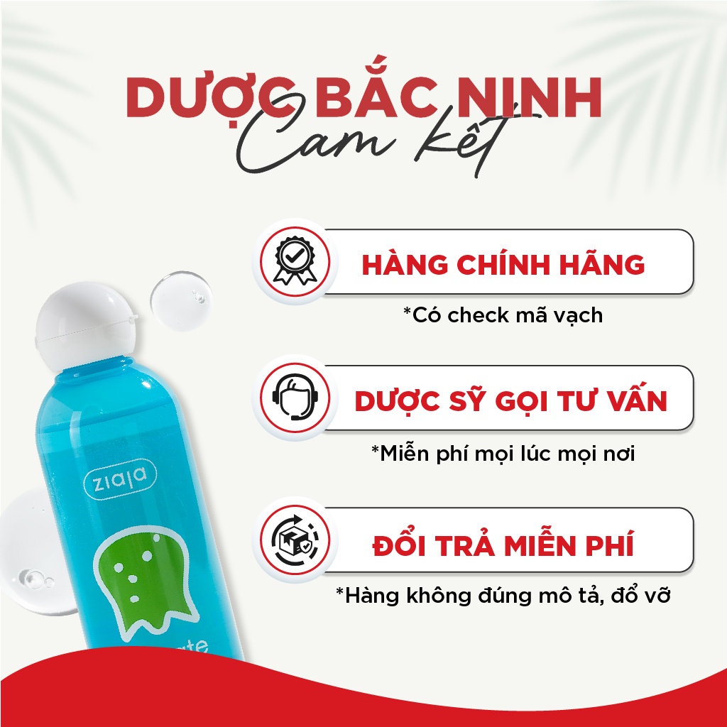 Dung dịch vệ sinh phụ nữ Intimate Ziaja Hoa Lan Chuông thơm mát dịu nhẹ, cân bằng pH tự nhiên, dưỡng ẩm sâu 200ml