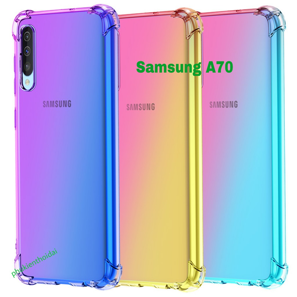 Ốp lưng Samsung A70 / A73 5G chống sốc đa sắc dẻo TPU lồi 4 góc thời trang cao cấp
