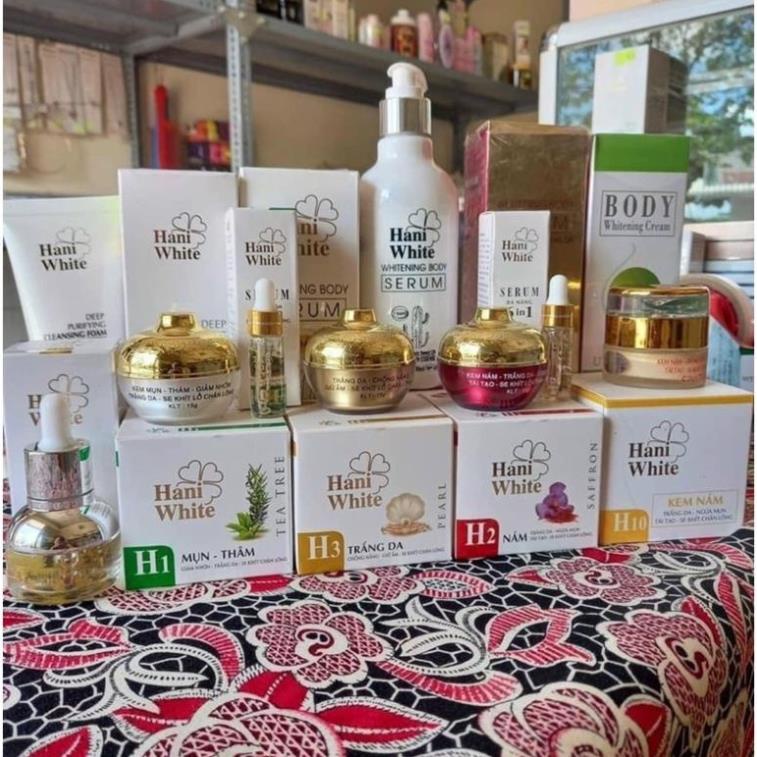 Kem dưỡng Hani White Saffron giúp trắng da ngừa nám