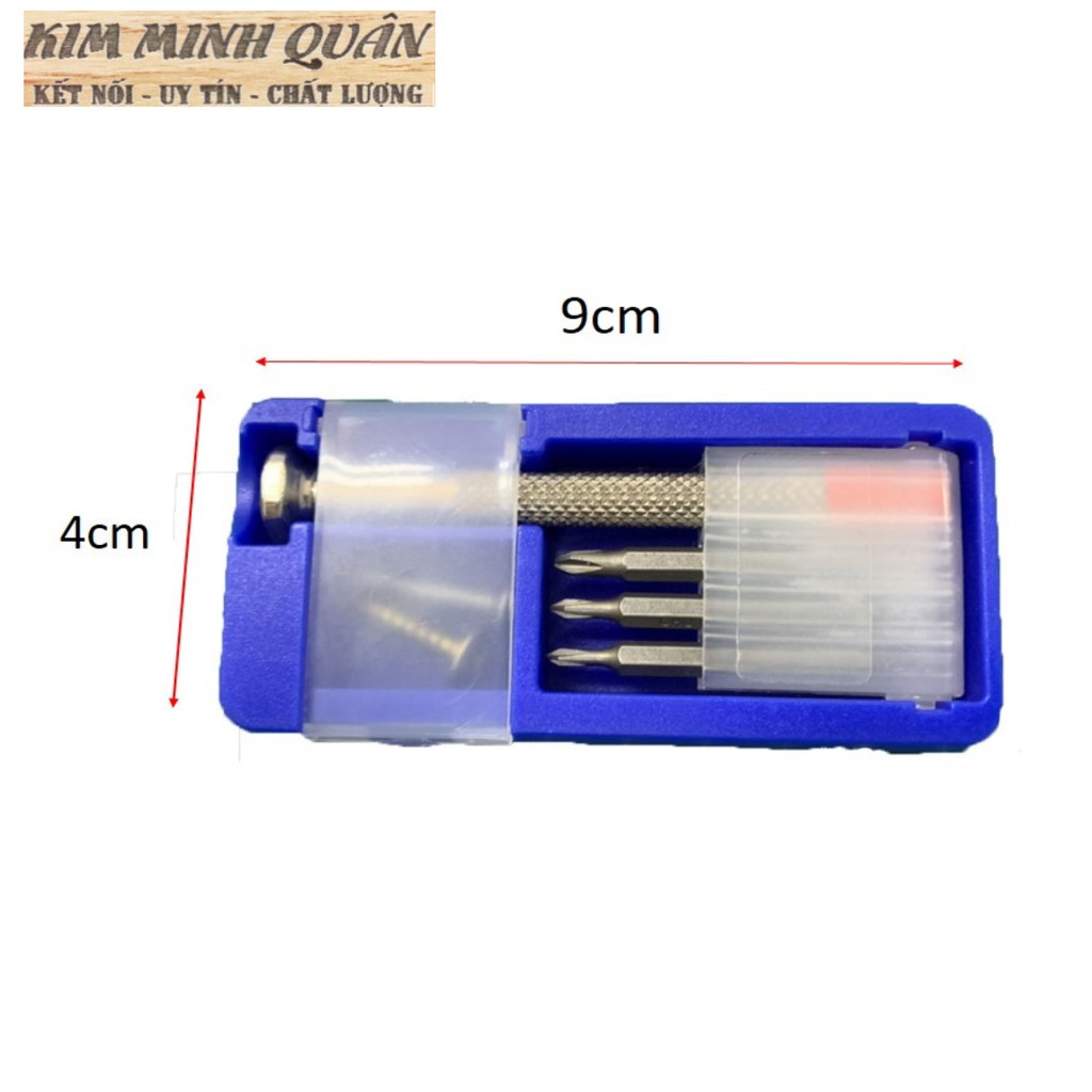Bộ Tua Vít Sữa Đồng Hồ Cao Cấp 4 Chi Tiết BA0157 BUDDY
