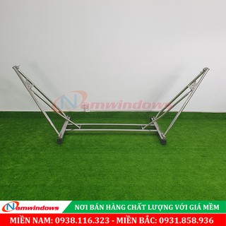 KHUNG VÕNG XẾP INOX VUÔNG MINH QUỐC | MÃ KMQ04
