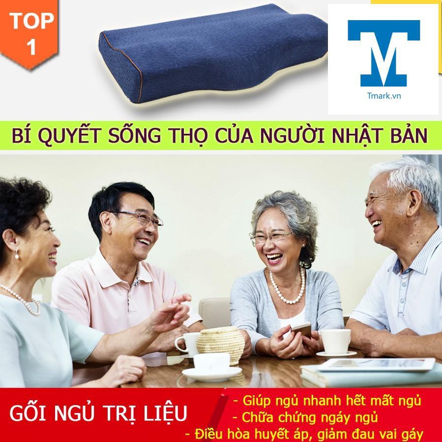 [GIẢM GIÁ SỐC] Gối NHẬT BẢN Chống Thoái Hóa Đốt Sống Cổ, Giúp Ngủ Nhanh, Hết Mất Ngủ, Chữa Ngáy Ngủ, Chống Trào Ngược