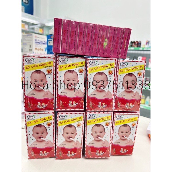 Gạc Rơ Lưỡi 3 Con Nai Đông Fa Làm Sạch Lưỡi Cho Bé