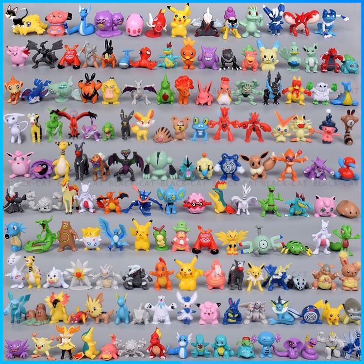Mô Hình Nhân Vật Pikachu Nhỏ Nhắn Xinh Xắn Dùng Để Trang Trí