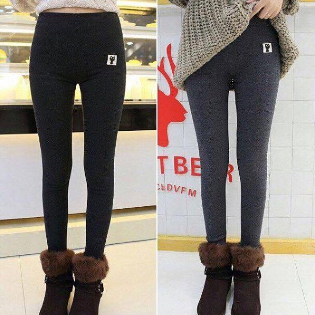 QUẦN LEGGING MÈO LÓT LÔNG