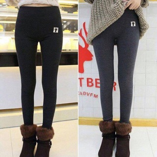 Quần legging mèo lót lông