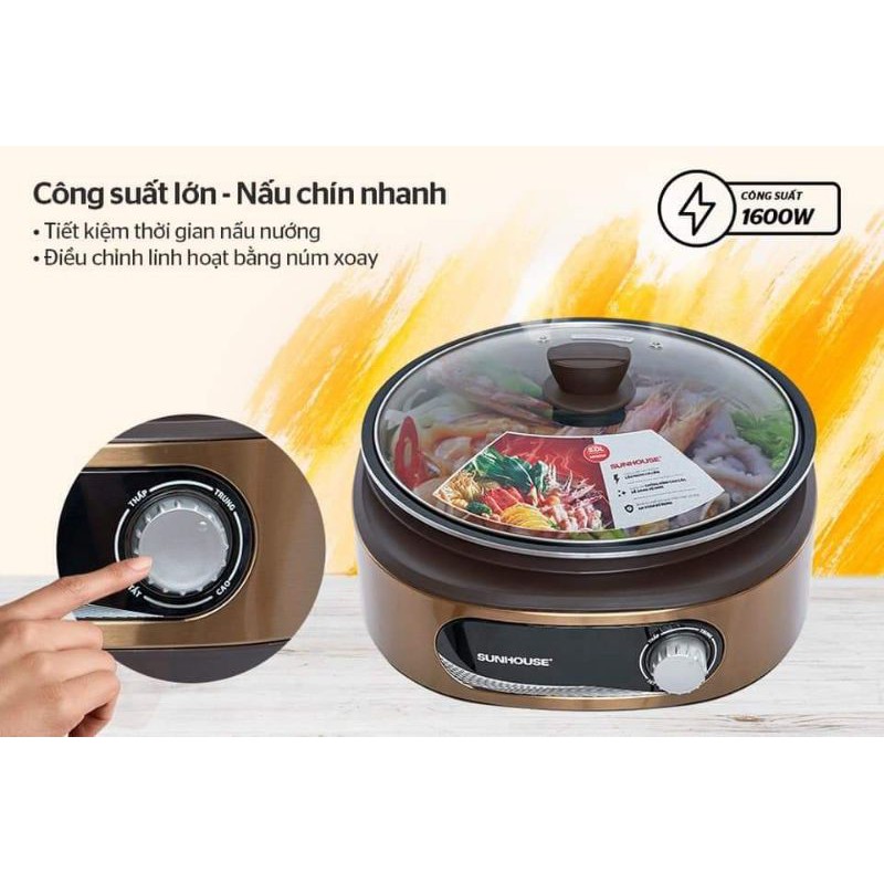 LẨU ĐIỆN SUNHOUSE SHD4525..