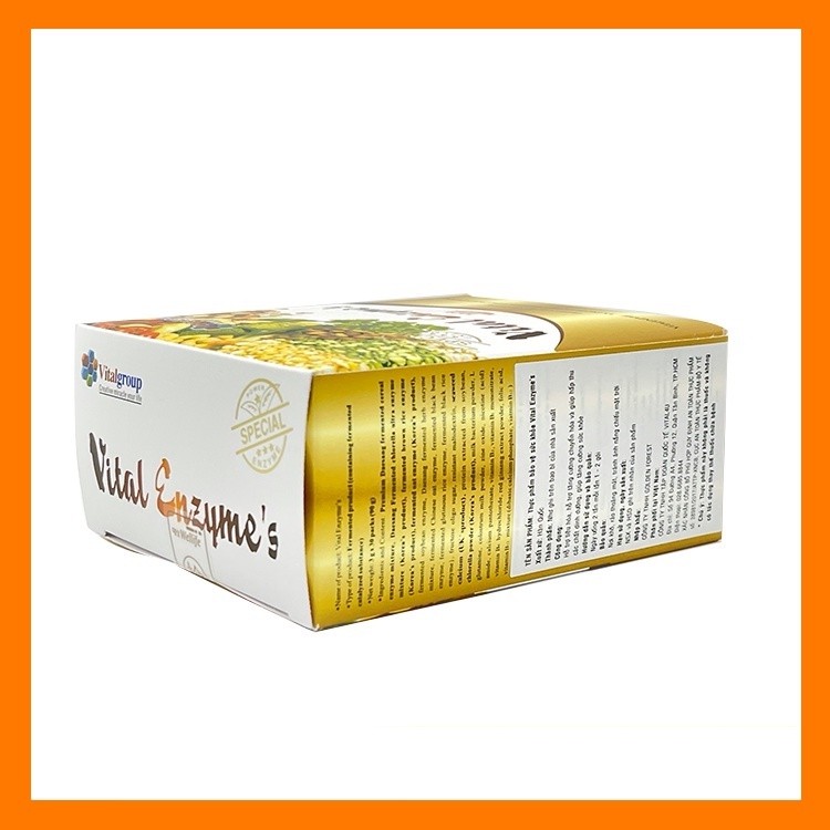 Enzyme's Vital Hàn Quốc (Hộp 30 gói) - Tổng Hợp Enzyme Từ Trái Cây, Thảo Mộc, Hàng Sẵn, Date Mới