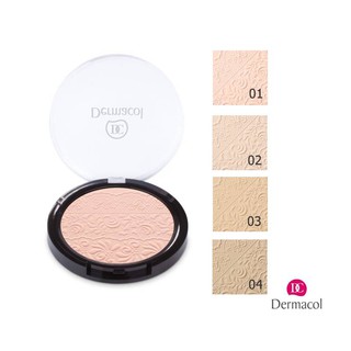 Phấn phủ nén Dermacol Compact Powder with Lace Relief 8g