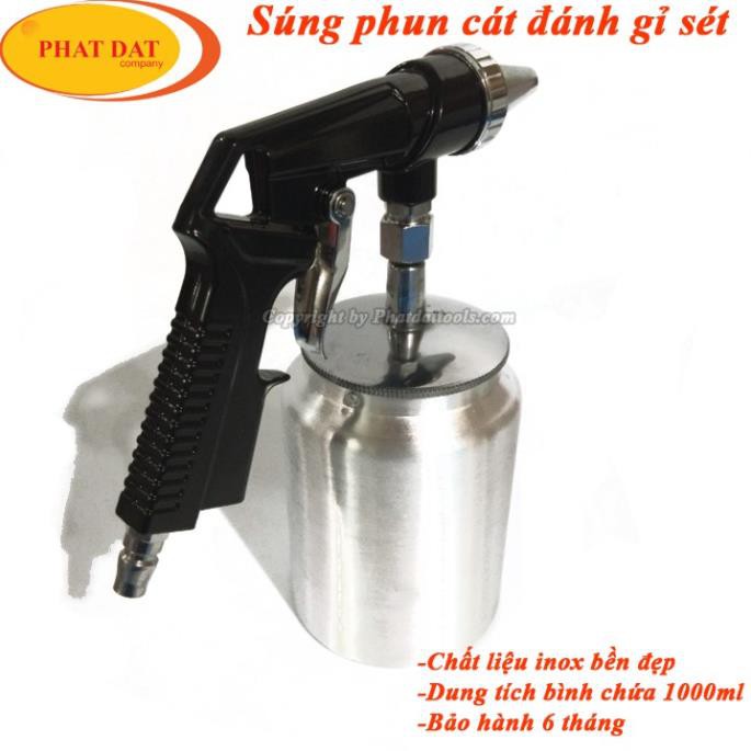 Súng Phun Cát Cầm Tay-Súng Phun Cát Đánh Gỉ Sét