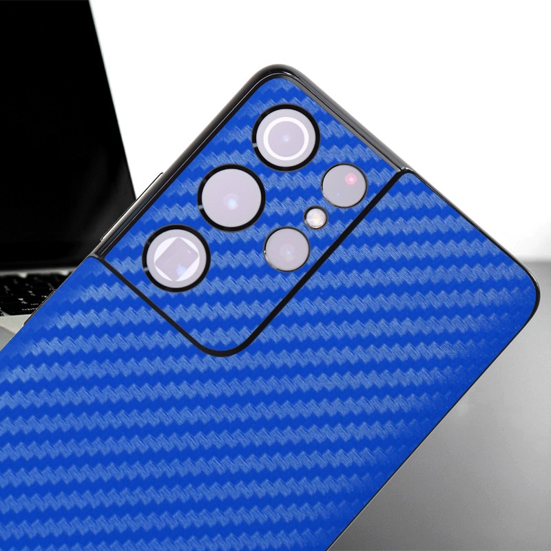 Ốp Điện Thoại Họa Tiết Sợi Carbon 3D Siêu Mỏng Cho Samsung Galaxy S22 S21 Plus Ultra 5G