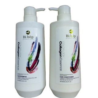 Bộ Dầu Gội-Xả Bibop collagen 800ml