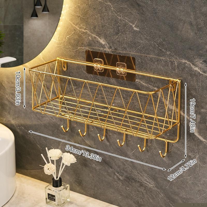 Kệ để đồ dùng treo tường tiện lợi dành cho phòng tắm phòng ngủ