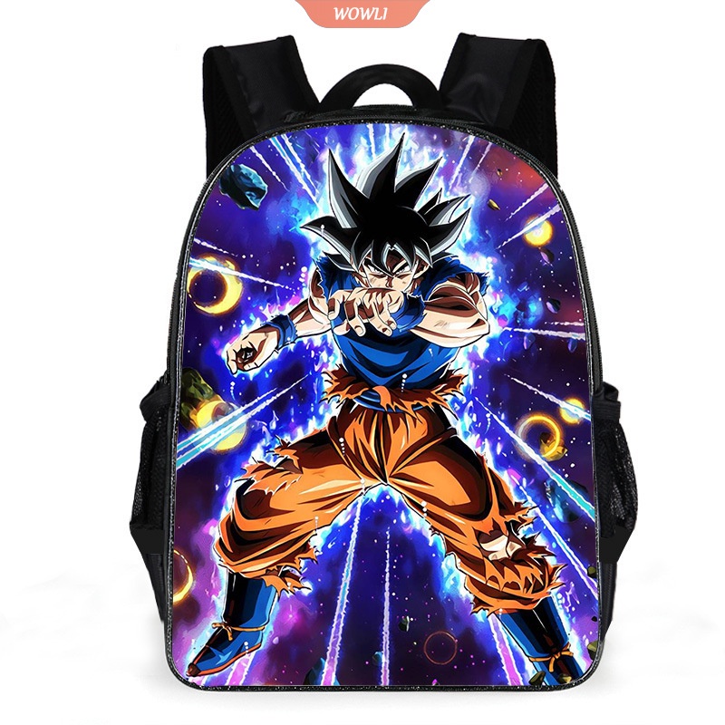 Ba Lô Đi Học Sức Chứa Lớn Bằng Vải Oxford In Hình Dragon Ball Goku Thời Trang Xu Hướng Cho Học Sinh Nam Nữ