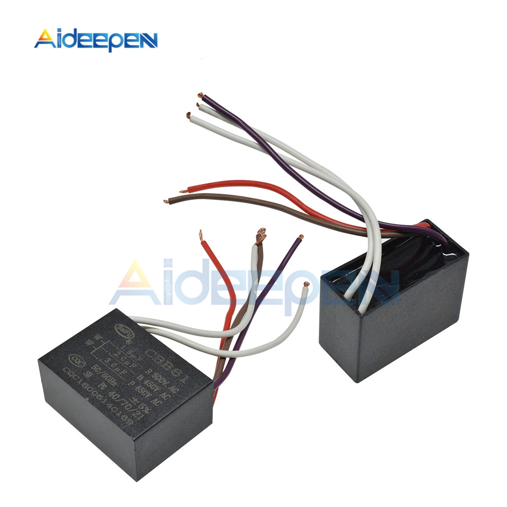 Tụ Điện 5 Dây Cbb61 250v / 300v / 400v / 450v500v / 550v / 600v 1uf ~ 6uf