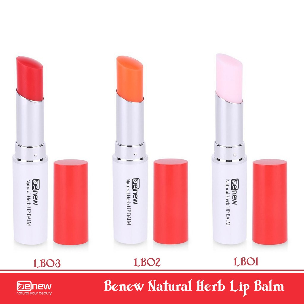 Son dưỡng môi Hàn Quốc Benew Natural Herb Lip Balm 12g