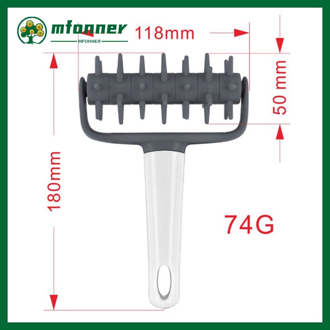 Cây Lăn Đục Lỗ Làm Bánh Pizza / Bánh Quy Tiện Dụng Cho Nhà Bếp