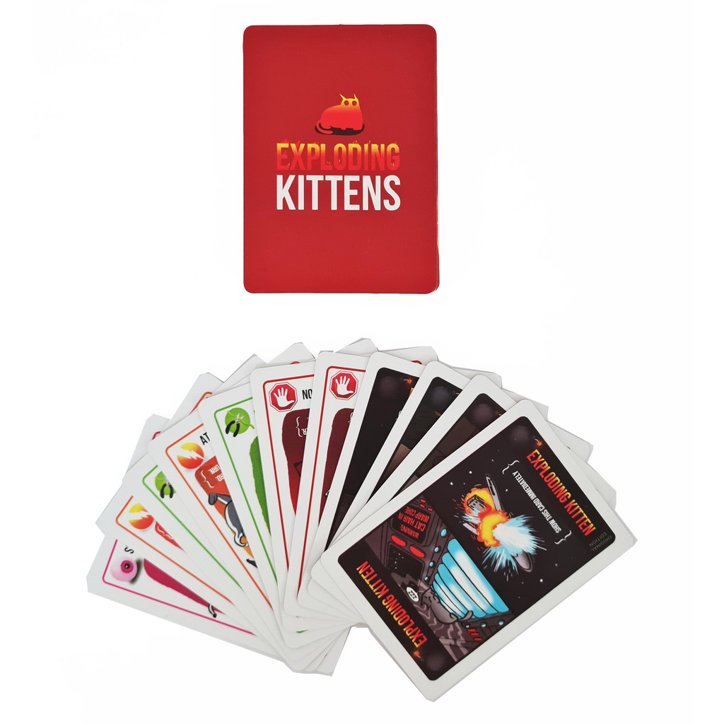 Đồ chơi Bài Mèo Nổ 56 thẻ bài - Board game Việt hóa hấp dẫn, vui nhộn, chơi cùng bạn bè, gia đình [GIÁ CỰC RẺ]