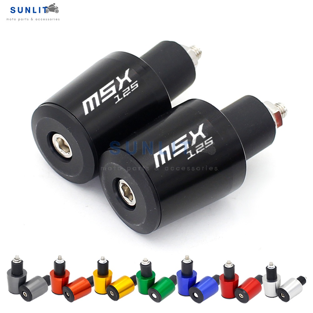 Nút Gắn Tay Lái Xe Máy SUZUKI MSX125 MSX 125 7 / 8 "22MM Bằng Nhôm In Logo