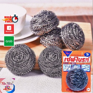Miếng chà xoong nồi thép không rỉ thái lan siêu sạch-miếng chà nồi