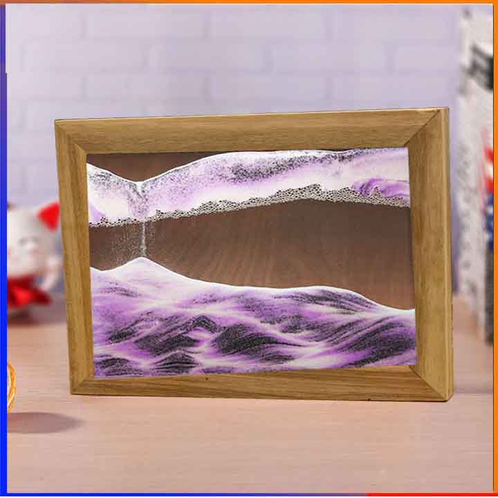 Tranh cát chuyển động 3D, tranh cát chảy, tranh cát lún