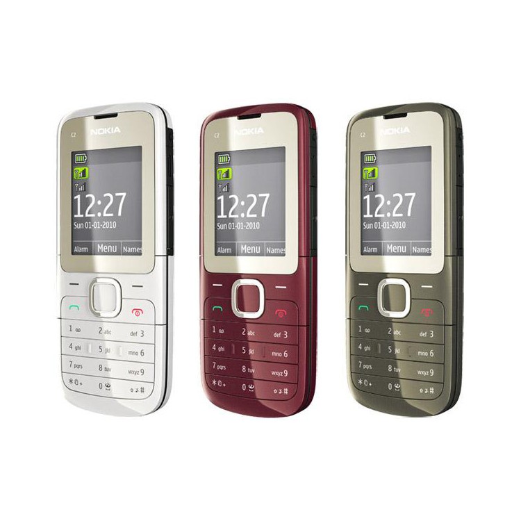 Điện thoại Nokia C2-00 Chính Hãng 2 SIM 2SÓNG - Pin Trâu - Full Phụ Kiện