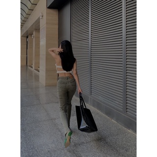 [CACTUS] - ÁO CROP TOP HỞ LƯNG