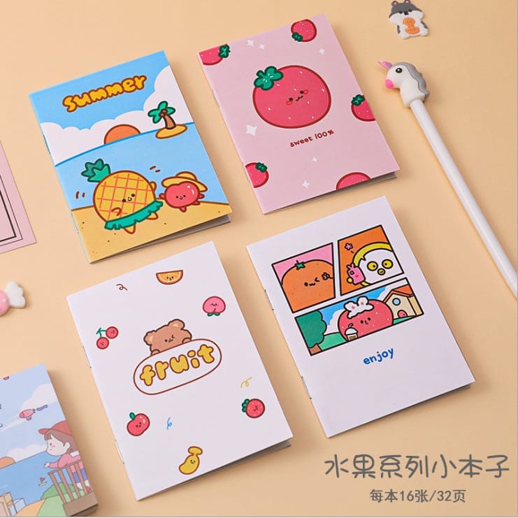 Sổ tay cute ghi chép công thức từ vựng sổ vở mini nhiều chủ đề dễ thương