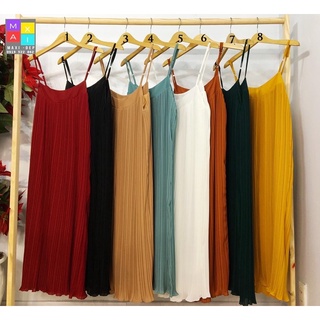 Váy suông dập ly