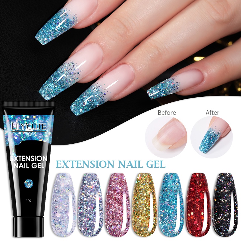 Bộ 6 món dụng cụ nối dài móng tay UR SUGAR chuyên dụng