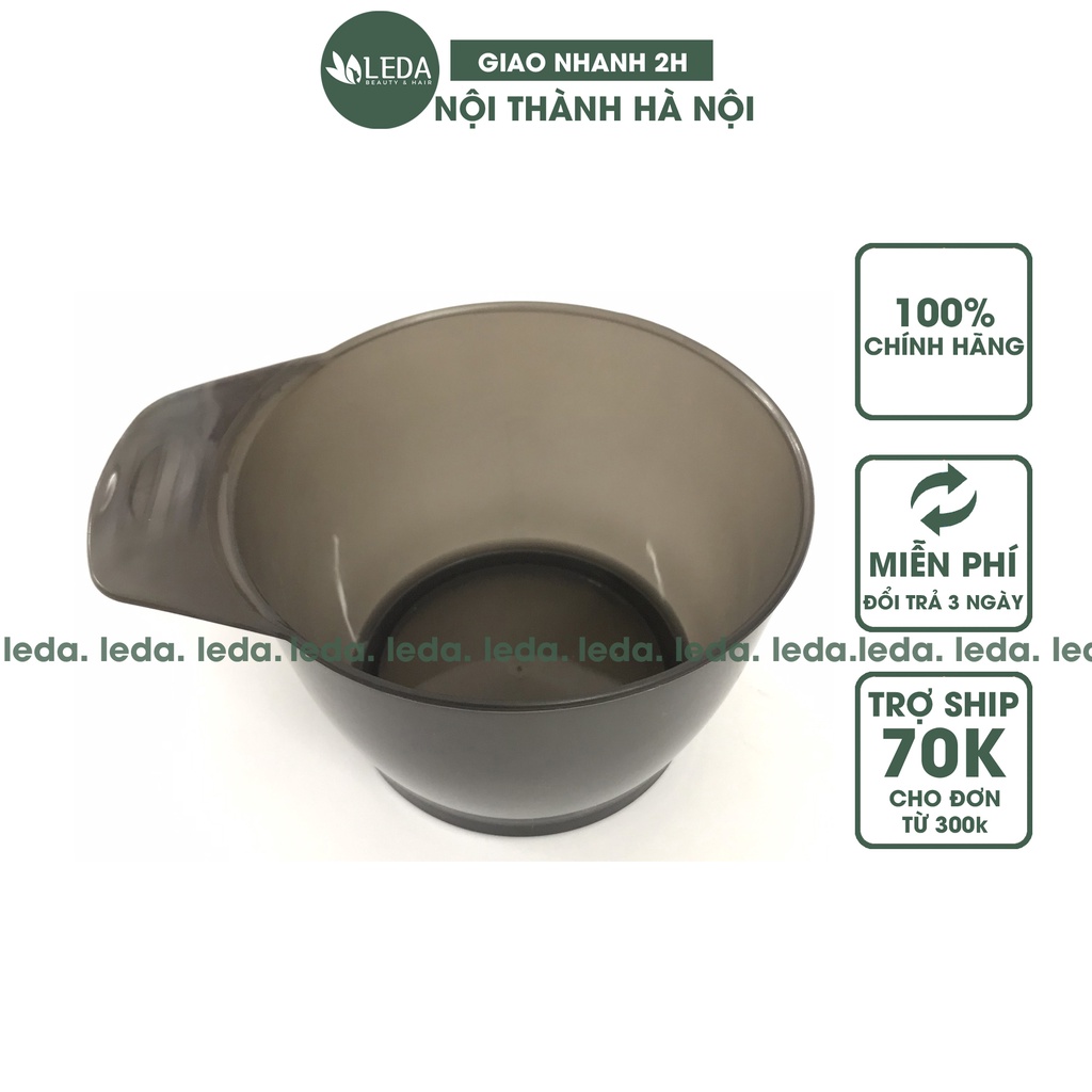 Nhuộm tóc tại nhà với combo lượng nhuộm tóc và bát nhuộm tóc, LEDA