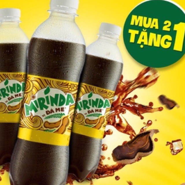 Tặng 1 chai đá me khi mua 2 chai cùng loại (Mirinđa đá me 390ml) hsd:21/11/2021