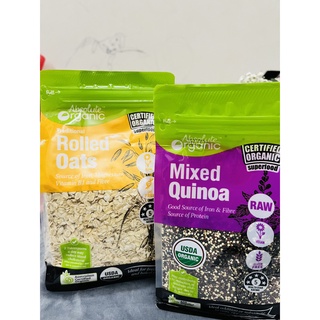 Quinoa diêm mạch 3 màu, yến mạch tươi 100% organic nhập khẩu Úc