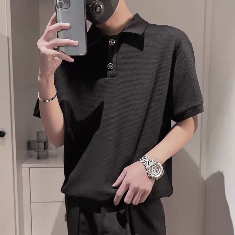 Áo Polo nam form rộng UNICI vải cotton cao cấp sang trọng phong cách Hàn Quốc AT311