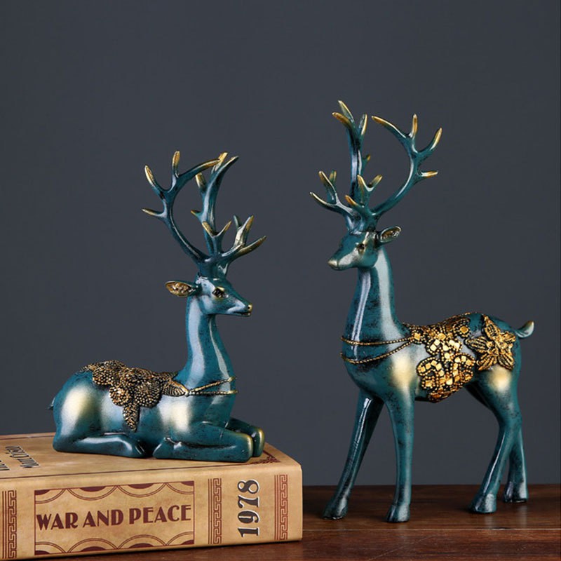 Decor Hươu trang trí Phòng khách | ZADECOR.COM