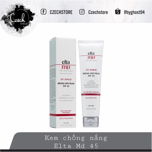Kem chống nắng Elta Md Spf45