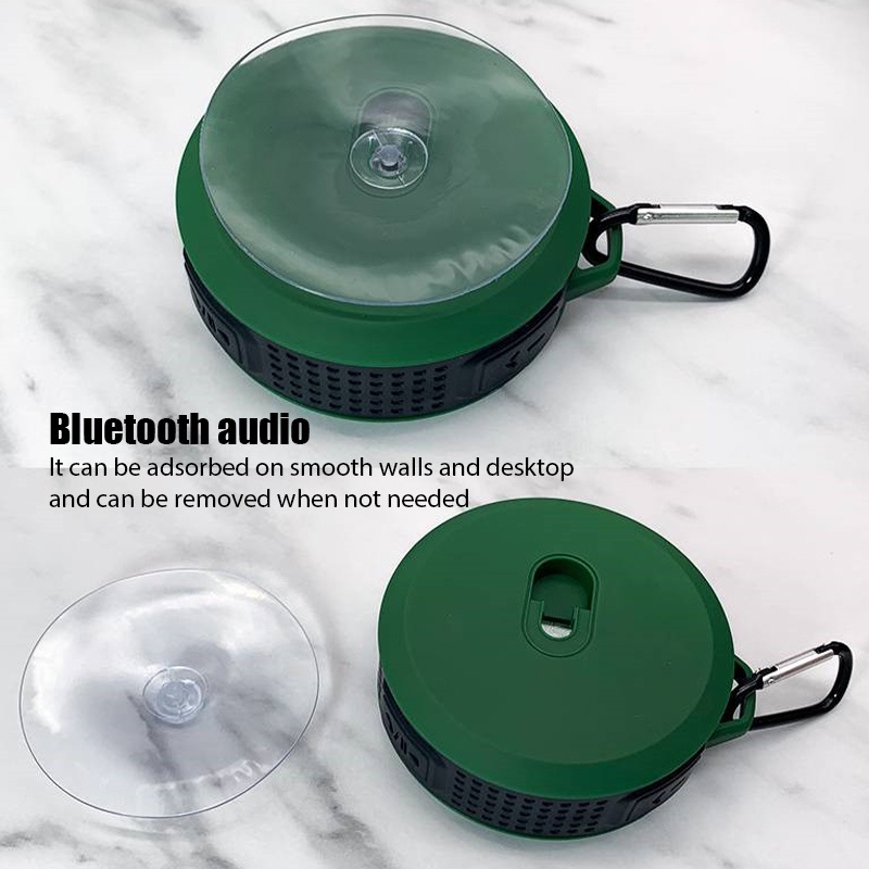 Loa Bluetooth mini C6 Chống Thấm Nước Cho Điện Thoại Di Động Khi Leo Núi / Xe Hơi