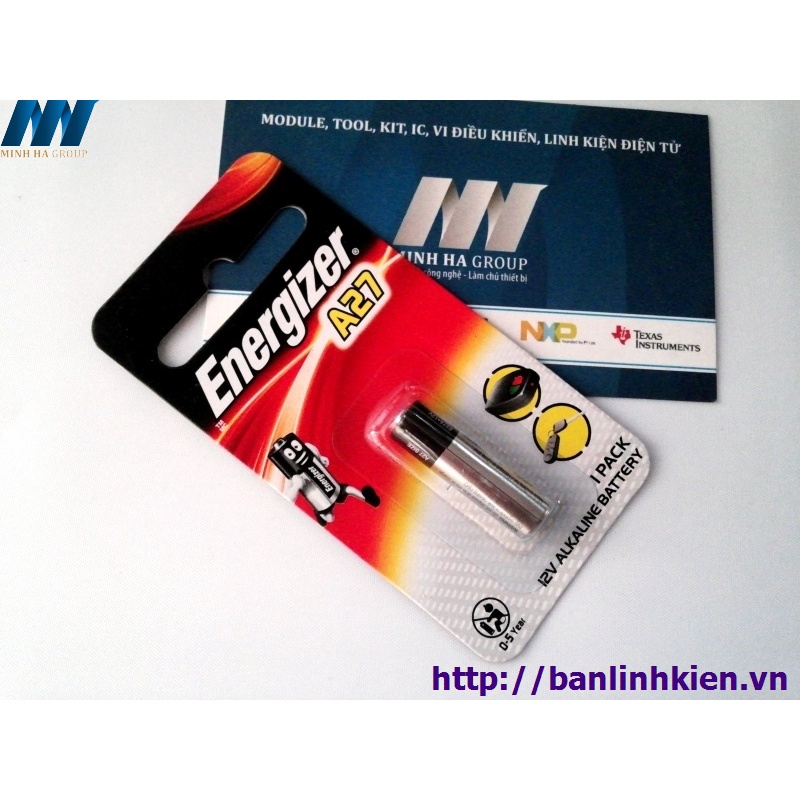 BLK [VN] PIN Energizer A27