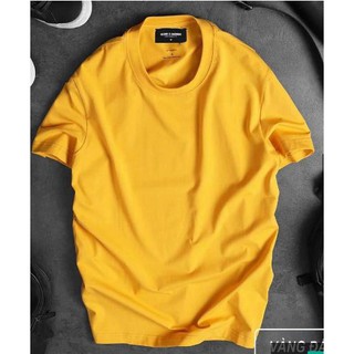 Áo Thun trơn nam Tahistyle Áo phông cổ tròn cao cấp tay ngắn co giãn bốn chiều Cotton100%