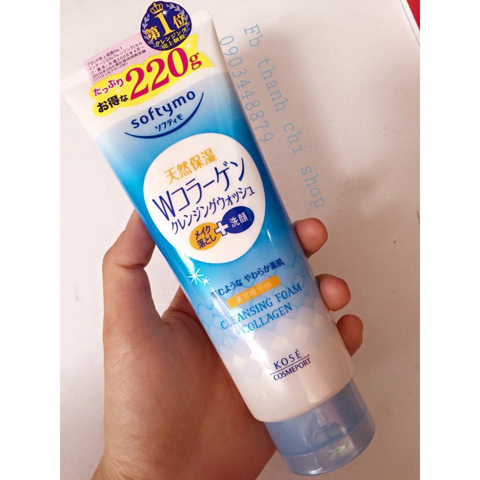 Sữa rửa mặt Kose Softymo 220g