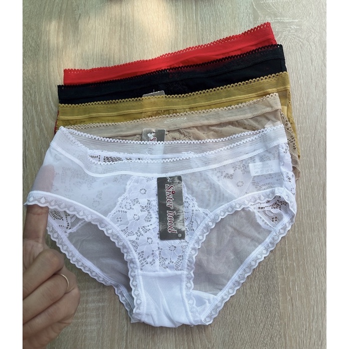 Quần lót lưới Phối ren - Đồ lót nữ thái Ôm mông Tôn dáng vòng 3 Gợi cảm 2027