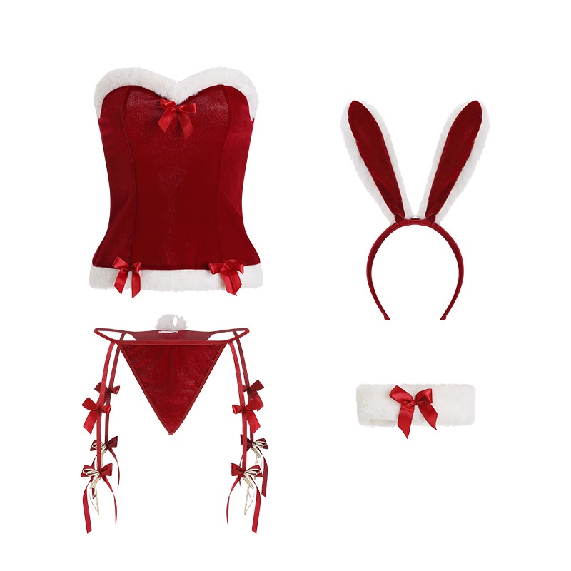 [SẴN] Cosplay Bodysuit Cô Gái Thỏ Cám Dỗ Kèm Băng Đô MS1518 [CWEAR.SEXY_ĐỒ NGỦ & NỘI Y CAO CẤP] | BigBuy360 - bigbuy360.vn