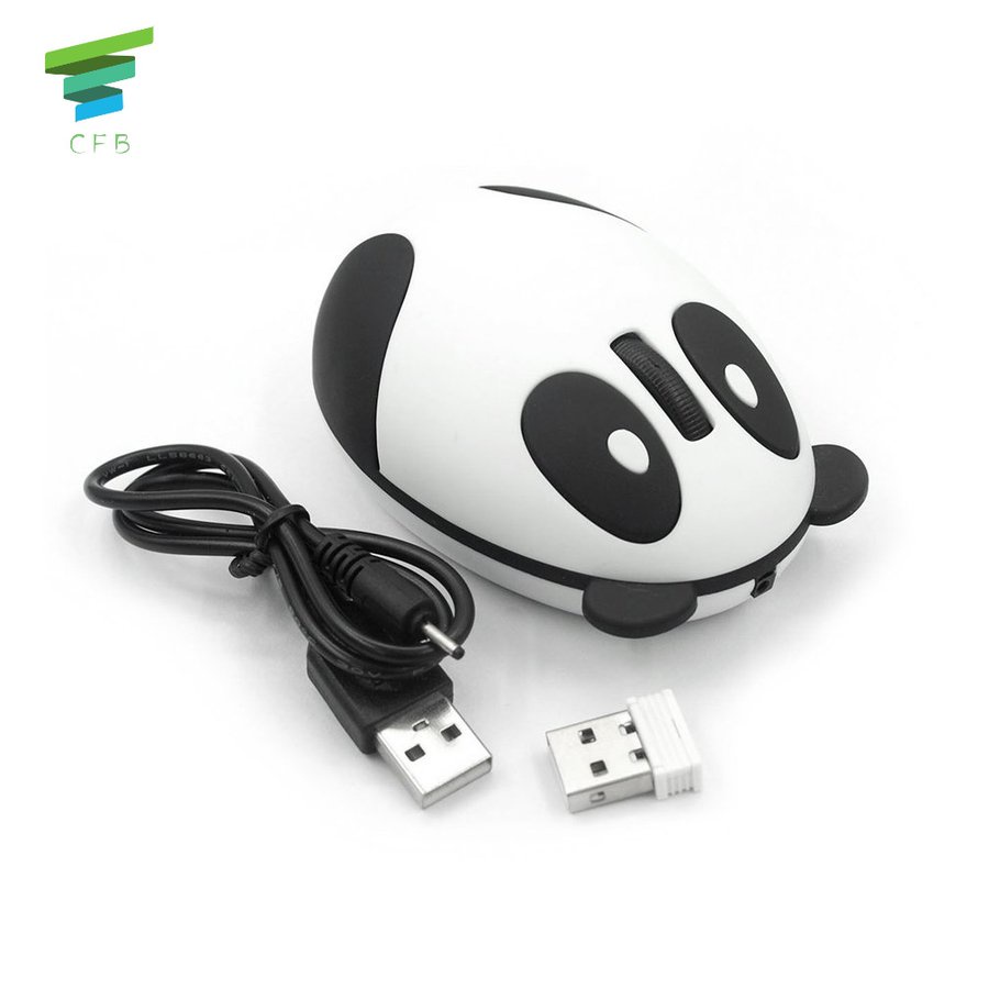 Chuột không dây 2.4GHz Hình Gấu Trúc