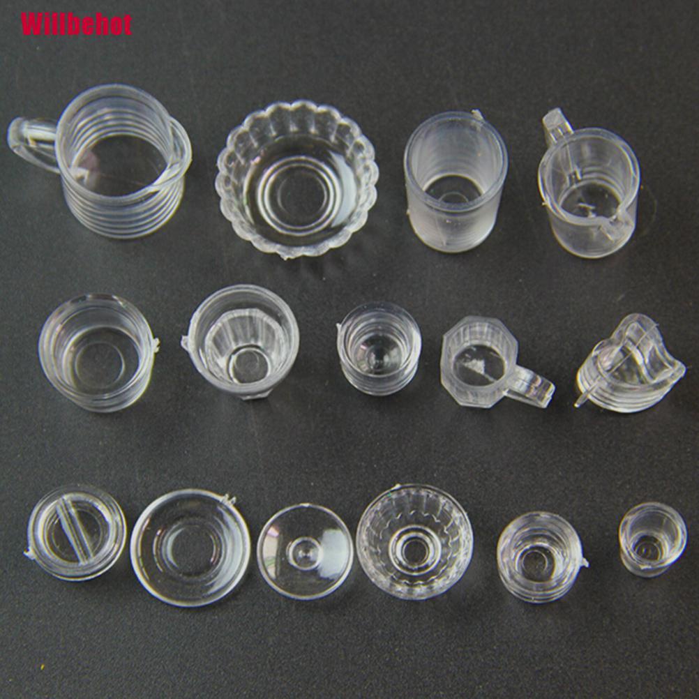 Bộ 15 Cốc mini Trong Suốt Dùng Cho Bàn Ăn