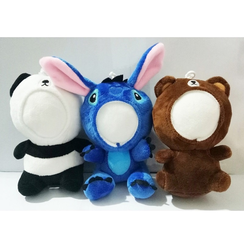 Móc Khóa Gấu Bông In Ảnh Theo Yêu Cầu