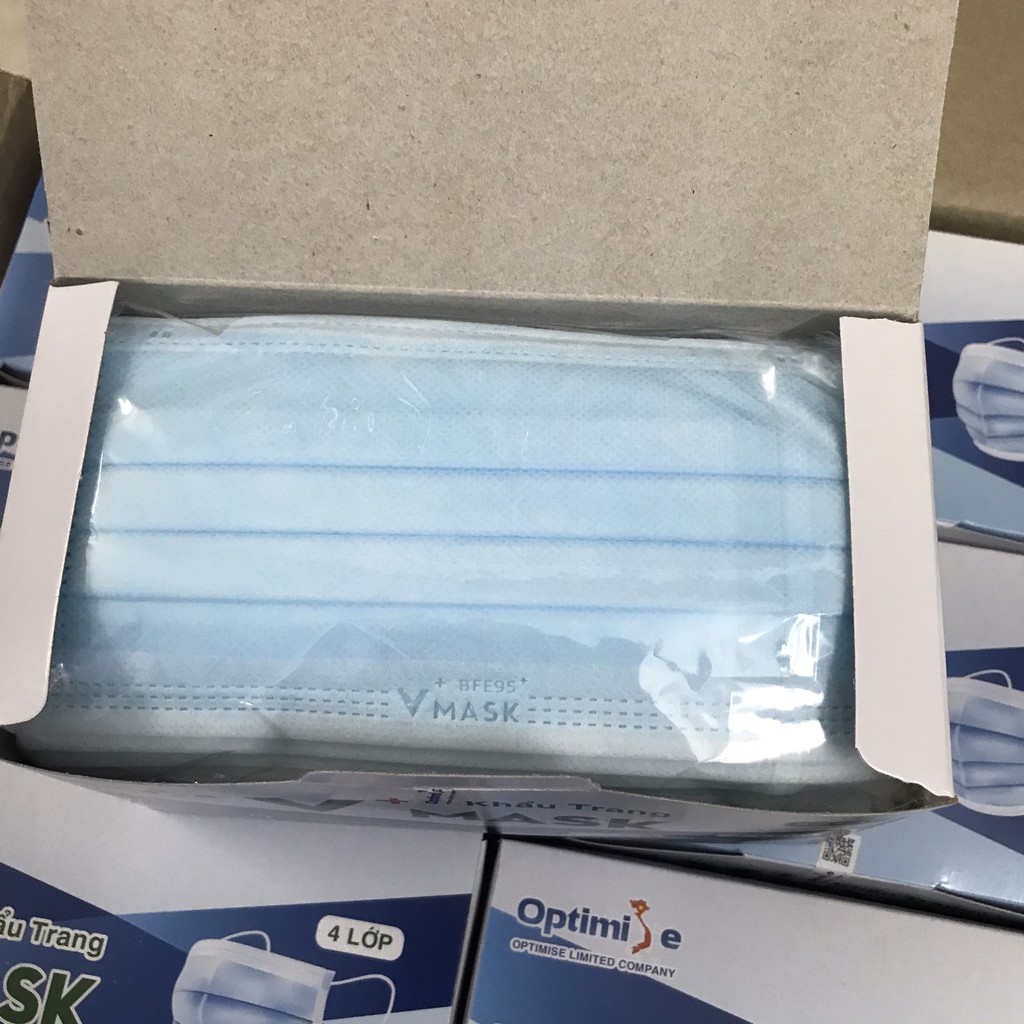 Khẩu trang 4 lớp V Mask hộp 50 cái | BigBuy360 - bigbuy360.vn