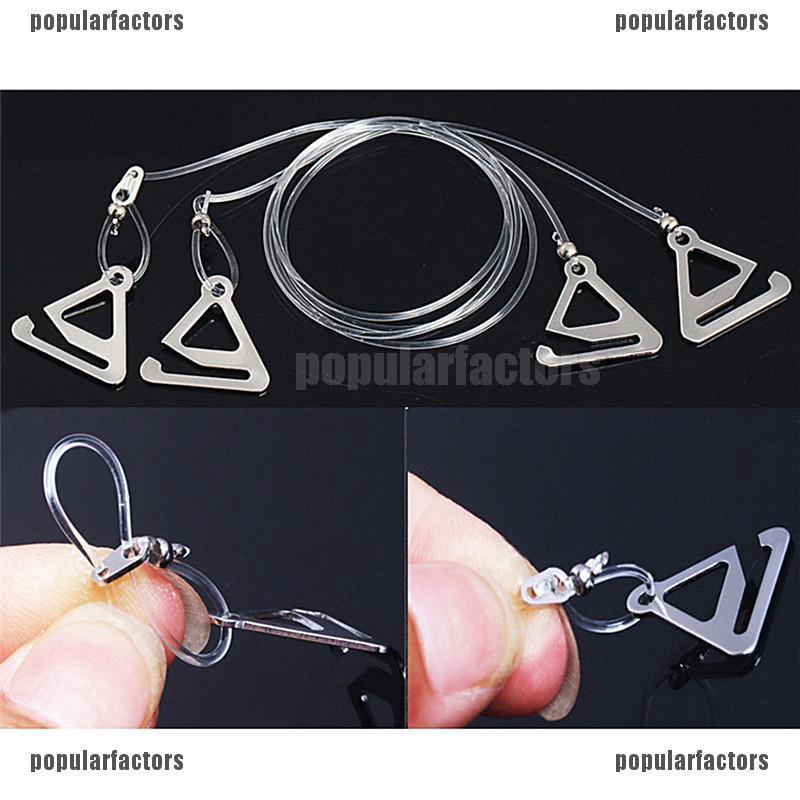 1 Cặp Áo Ngực Trong Suốt Có Thể Điều Chỉnh