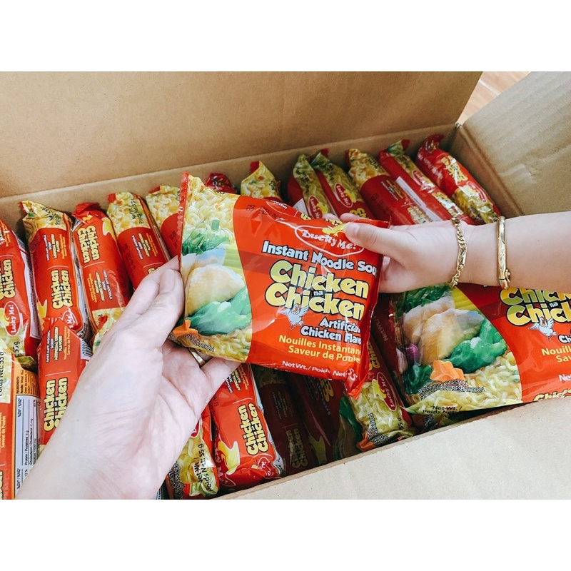 Lốc 4 gói mì Lucky Me Hương Bò/ Hương Gà 55g/gói | BigBuy360 - bigbuy360.vn