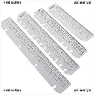 Set 2 thước nhựa nhám kích thước a5 / a6 / a7